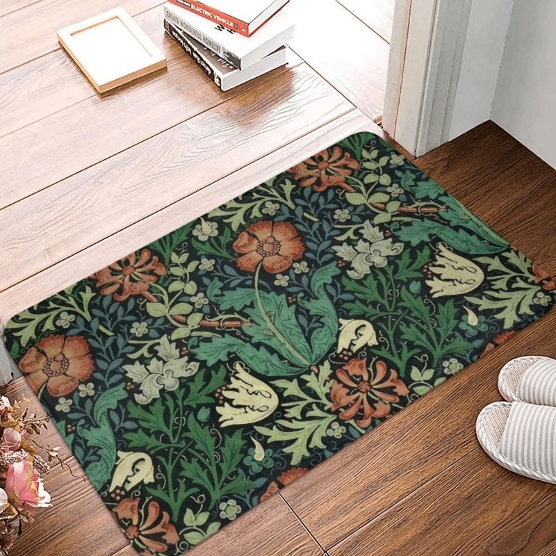 Home Textiles Rug - Mata pod drzwi Williama Morrise, dywanik