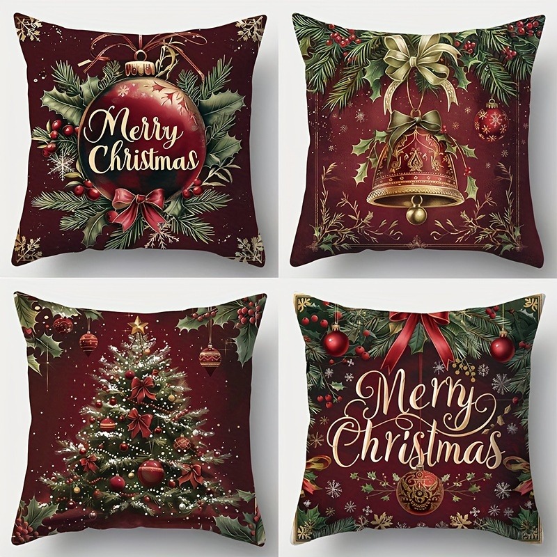 Your Home Textiles - Świąteczne poszewki na poduszki: Udekoruj swój