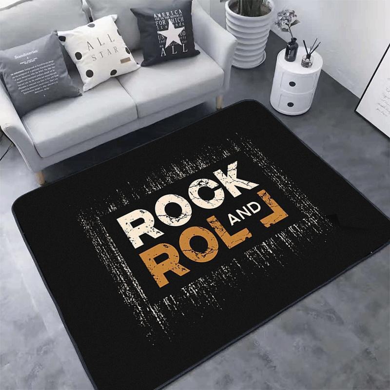Home Textiles Rug - Dywan Rock and Roll Hard Rock
