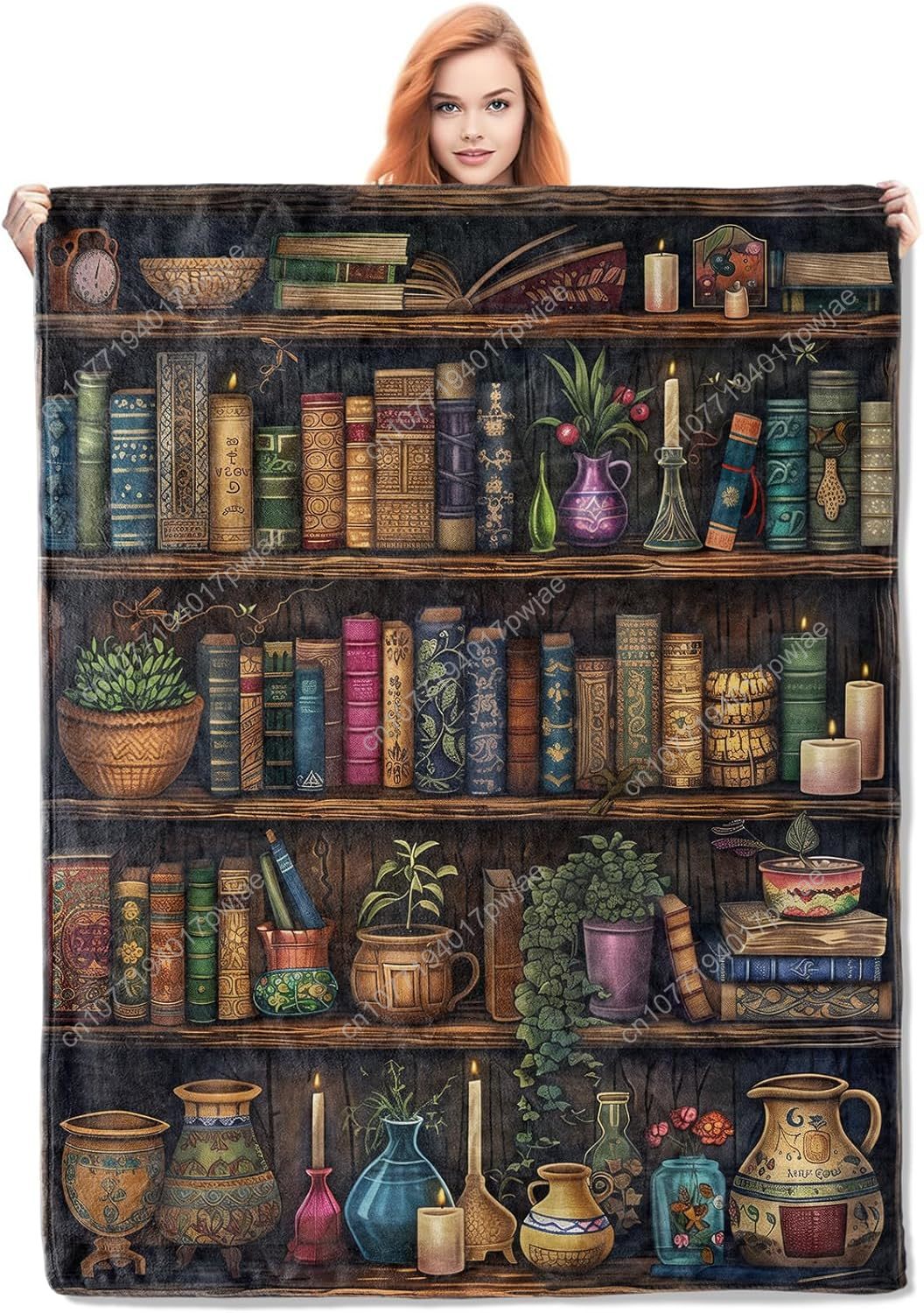 Home Textiles & Furnishings - Koc z polaru w stylu vintage