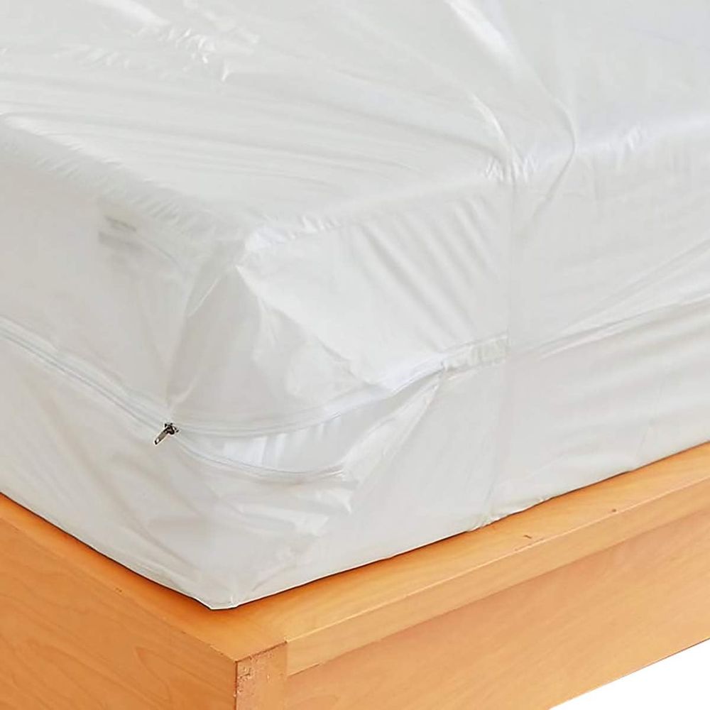 Mattress Protector Waterproof - Ochraniacz na materac z plastiku zapinany