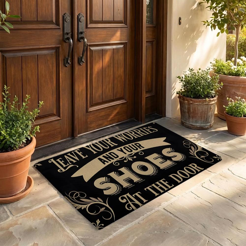 Your Home Textiles - Zabawne wycieraczki powitalne Proszę zdejmować buty