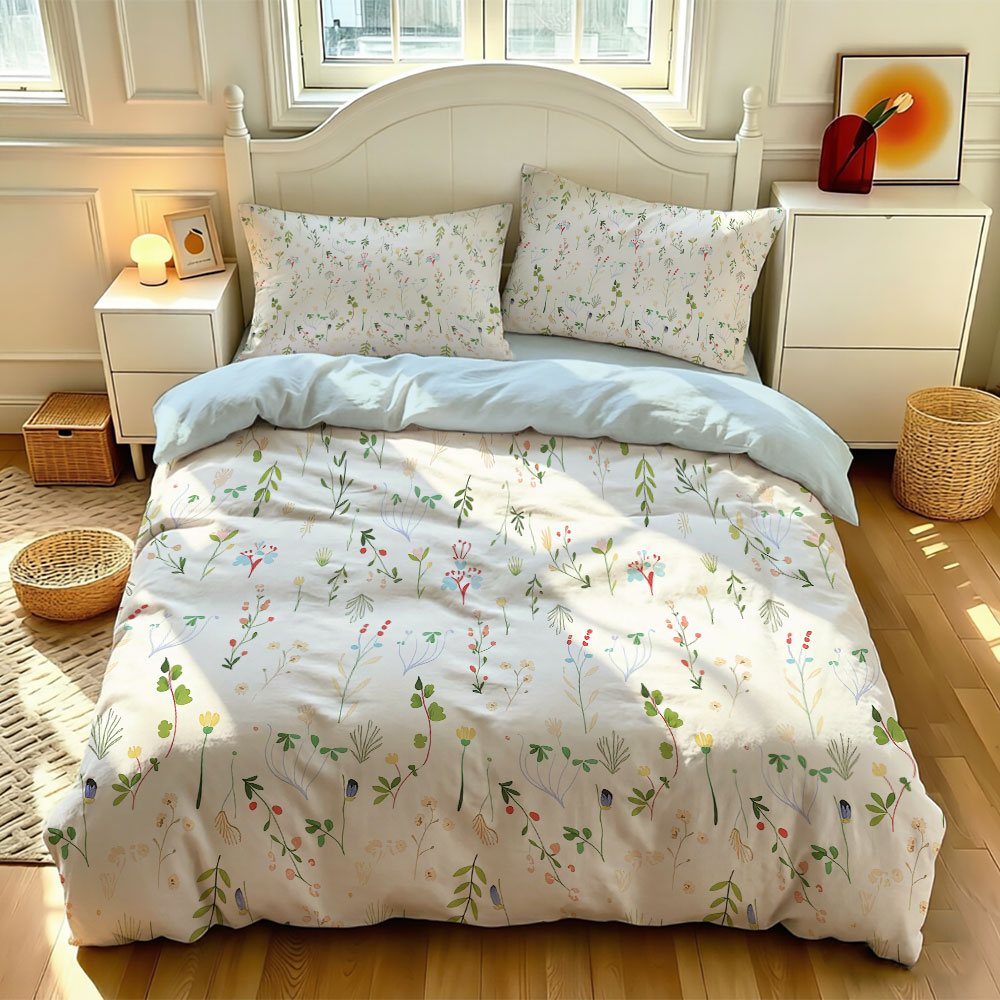 Home Textiles Bedding - 3-częściowy zestaw poszewek na kołdrę w