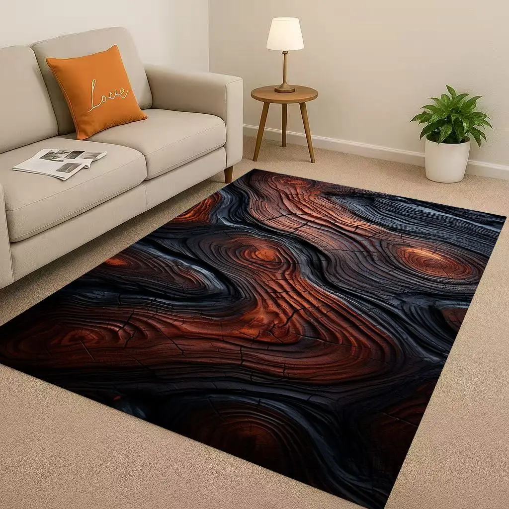 Home Textiles Rug - Klasyczny dywan z motywem pierścieni zręstw