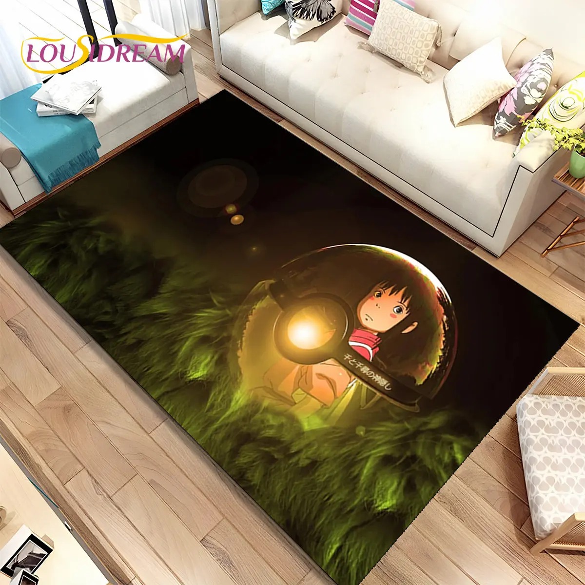 Home Textiles Rug - Dywan z motywem anime Spirited Away,