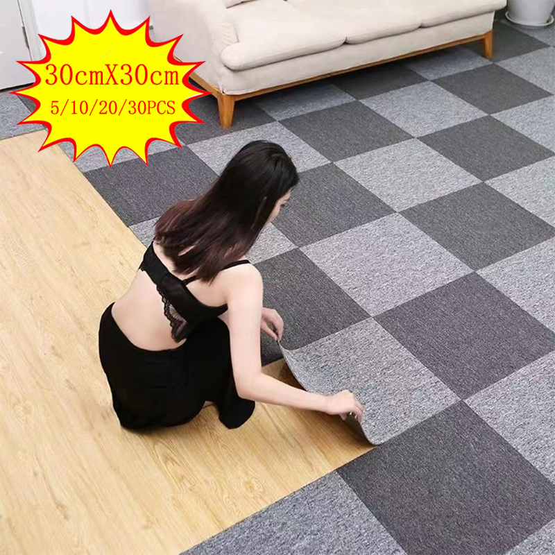 Home Textiles Rug - 30X30cm Samoprzylepny antypoślizgowy blok do łączenia
