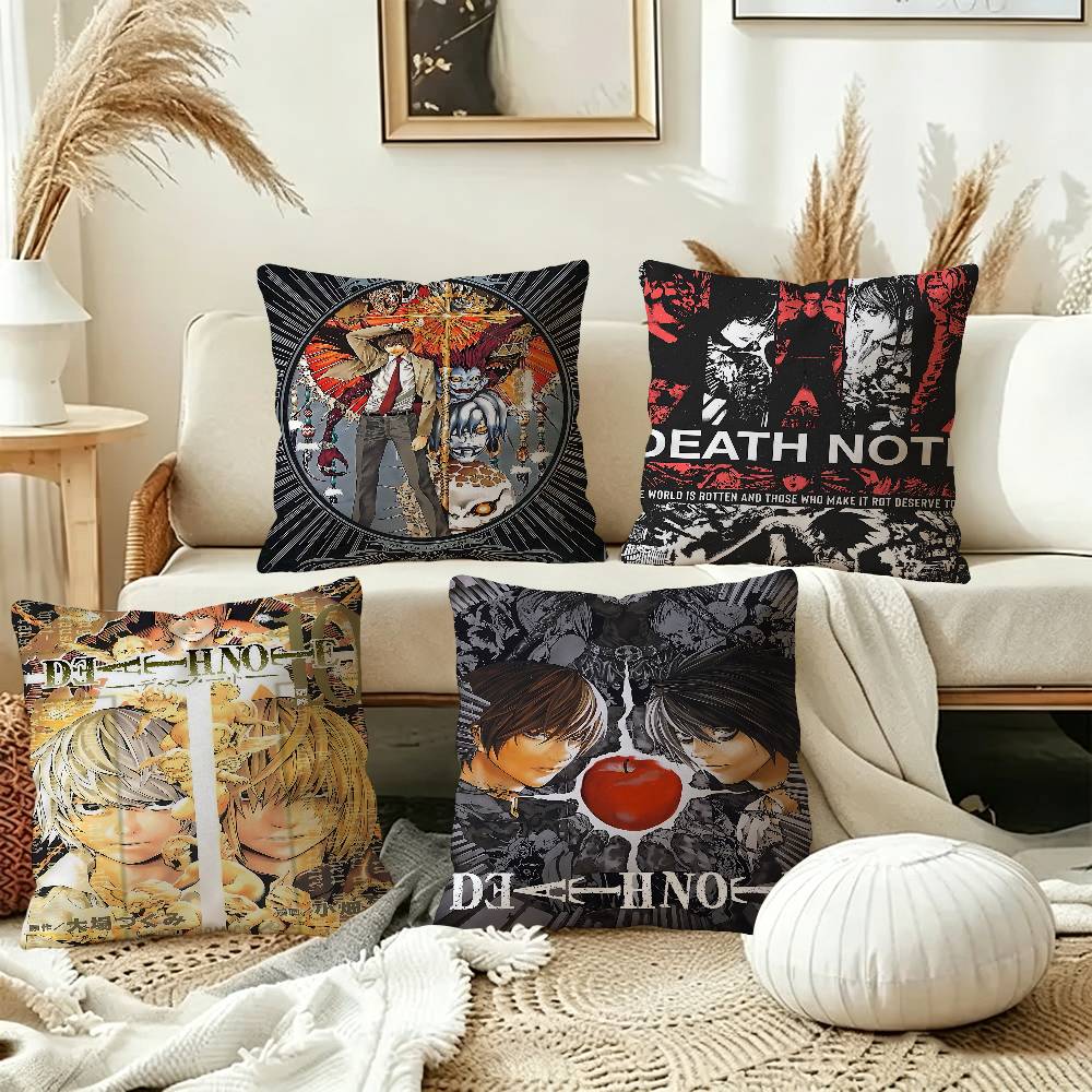Home Textiles Notes - Poszewka na poduszkę Anime D-Death Note,