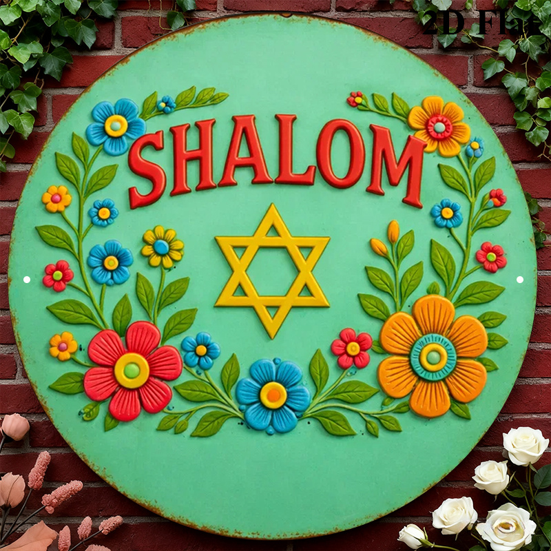 Home & Hotel Textiles Private Limited - CIFBUY Shalom Gwiazda Dawida Aluminiowa Dekoracja