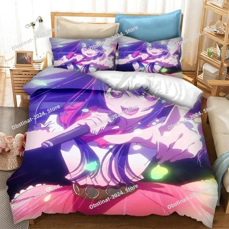 Home Textiles Bedding - Anime OSHI NO KO Zestaw Pościeli