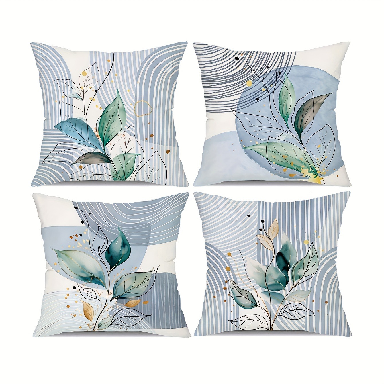 Home Lines Textiles - Krótka pluszowa poszewka na poduszkę Minimalistyczne