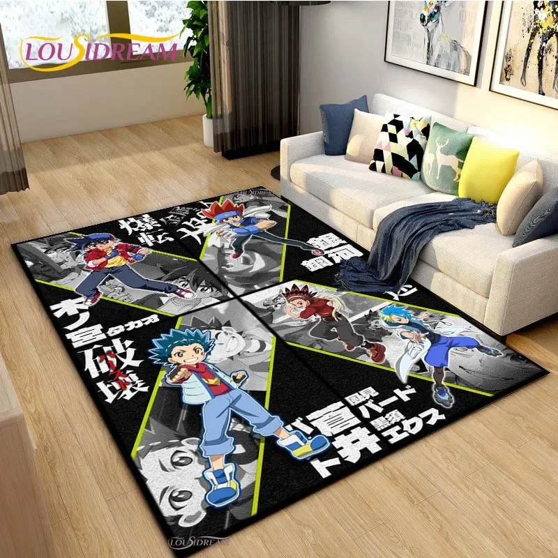 Home Textiles Rug - Beyblade Cartoon Anime Dywan do salonu