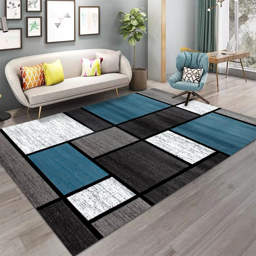 Home Textiles Rug - Prosty Duży Dywan Kreskówka Salon Sypialnia