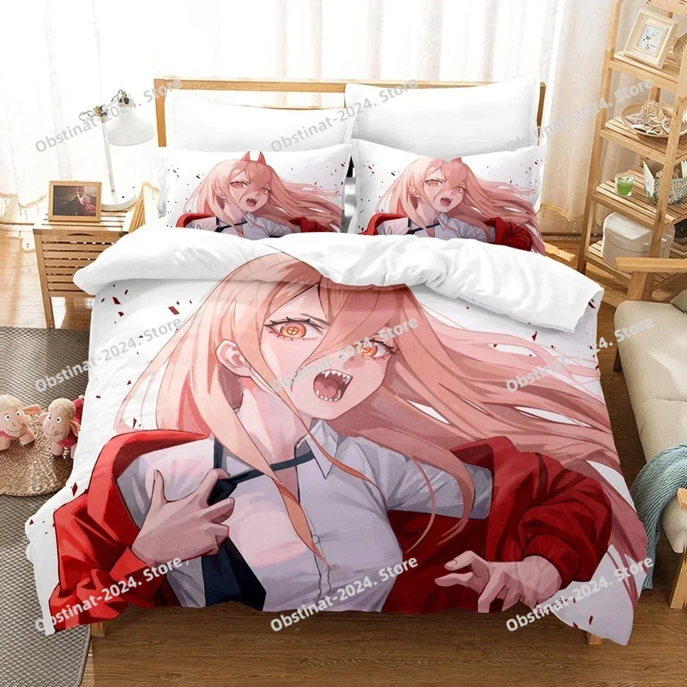 Komplet pościeli Chainsaw Man, – Home Textiles Bedding recenzja i cena