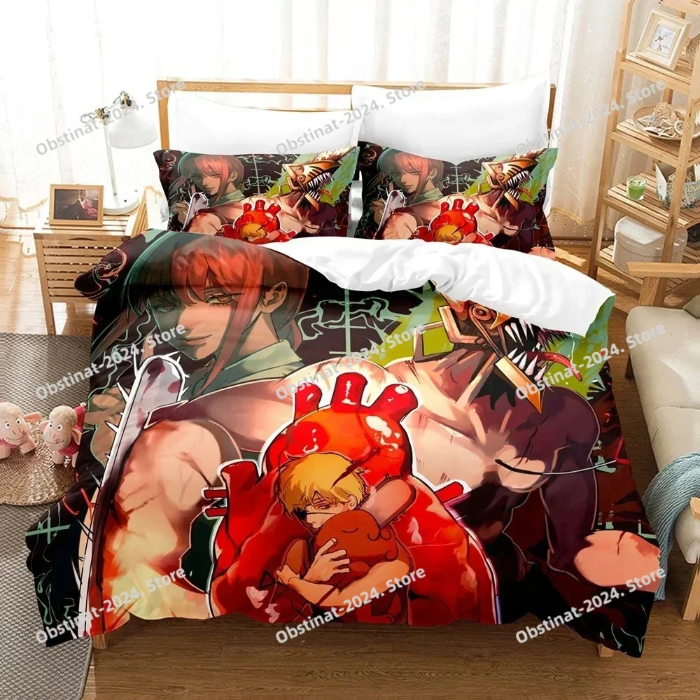 Komplet pościeli Chainsaw Man, – Home Textiles Bedding recenzja i cena