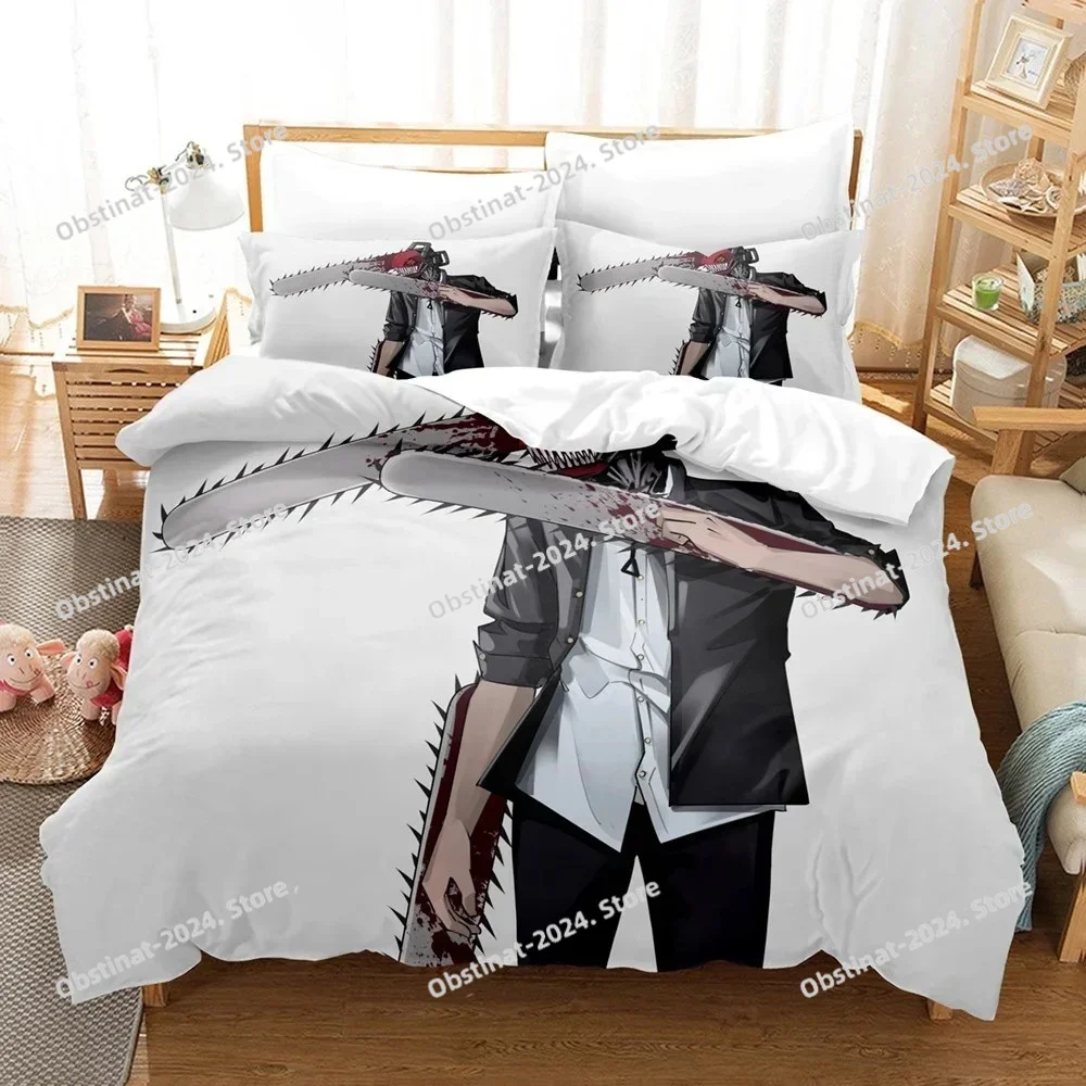 Komplet pościeli Chainsaw Man, – Home Textiles Bedding recenzja i cena