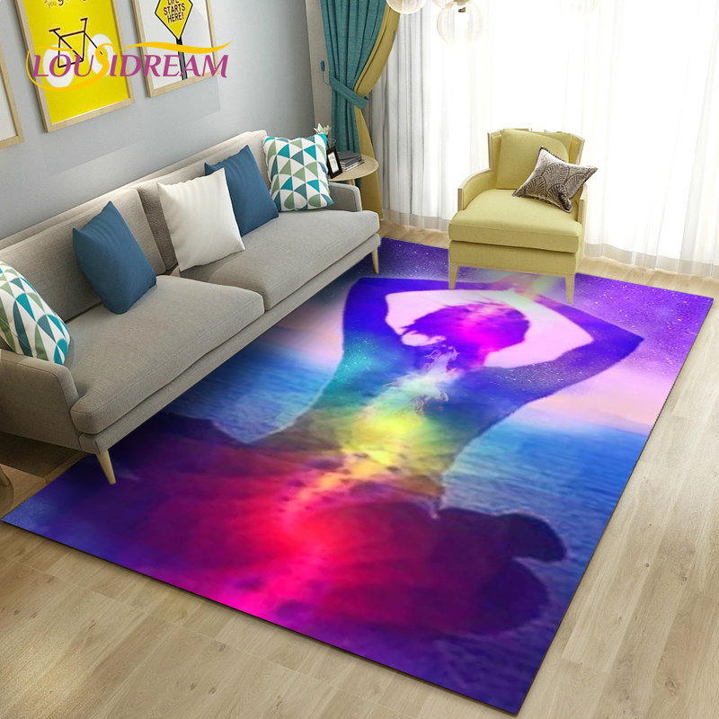 Tęcza 7 czakr Mandala Bohemia  – Home Textiles Rug recenzja i cena