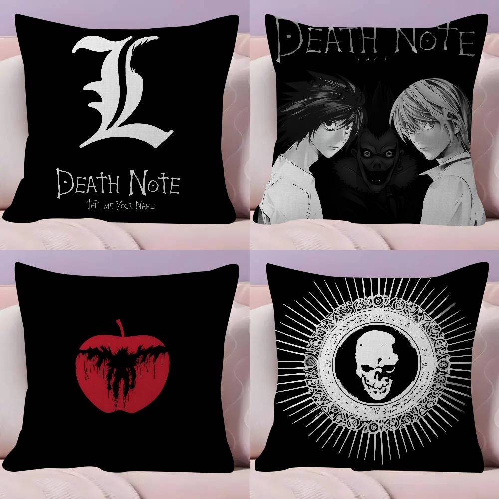 Anime Death Note horror Poszew – Home Textiles Notes recenzja i cena