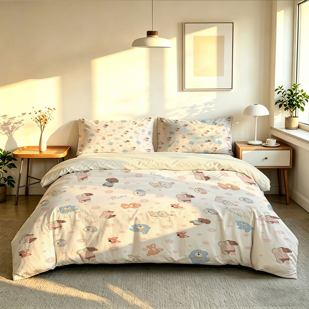 3-częściowy zestaw poszewek na – Home Textiles Bedding recenzja i cena