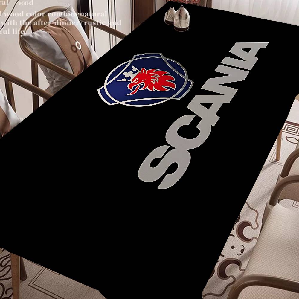 Obrus z logo S-Scania, zmywaln – Home Textiles Today Logo recenzja i cena