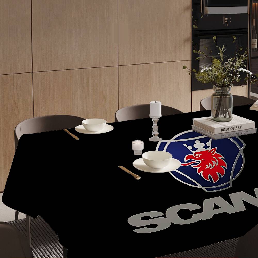 Obrus z logo S-Scania, zmywaln – Home Textiles Today Logo recenzja i cena