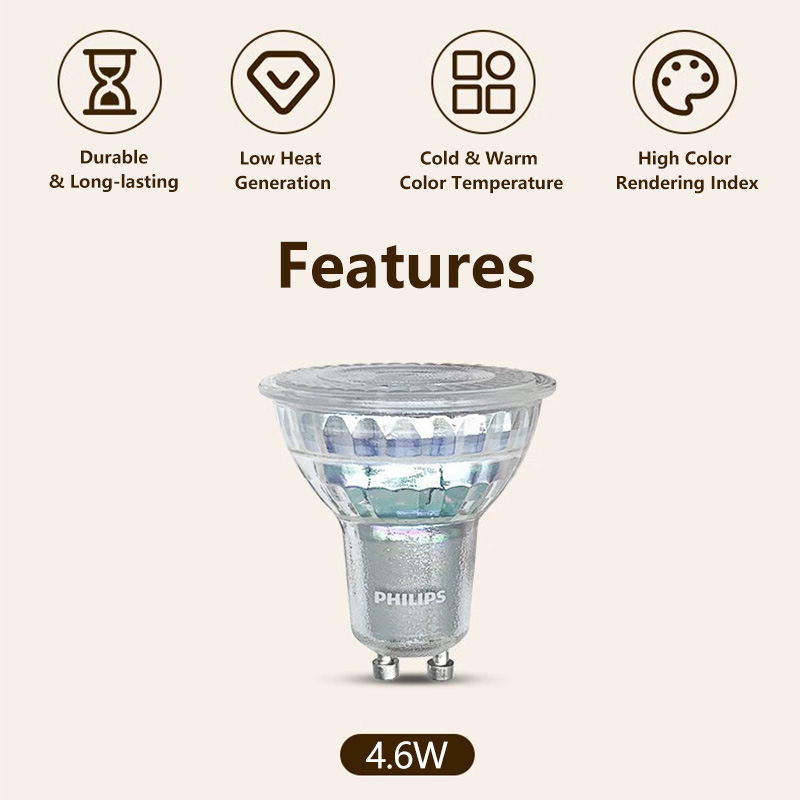 Philips LED GU10 PAR16 Essenti – Philips Bulb Led Classic recenzja i cena