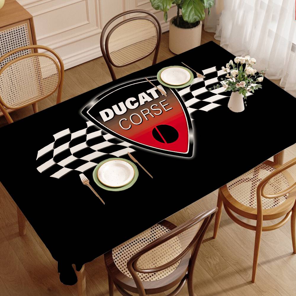 Obrus z logo motocykla D-Ducat – Home Textiles Today Logo recenzja i cena
