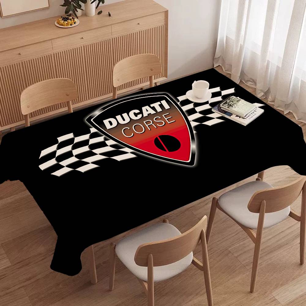 Obrus z logo motocykla D-Ducat – Home Textiles Today Logo recenzja i cena