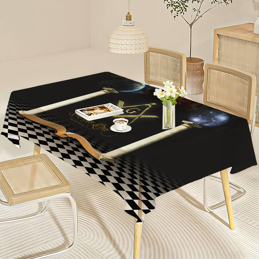 Obrus z logo loży masonicznej, – Home Textiles Today Logo recenzja i cena