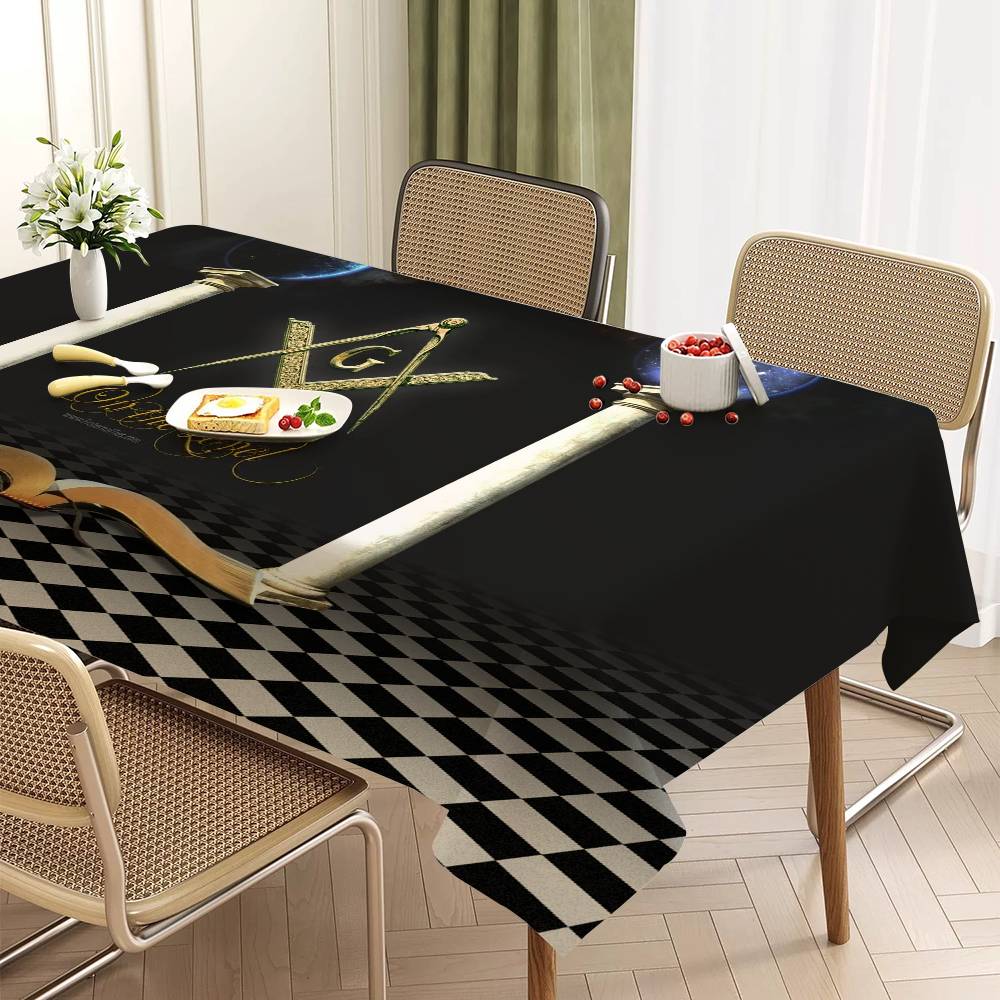 Obrus z logo loży masonicznej, – Home Textiles Today Logo recenzja i cena