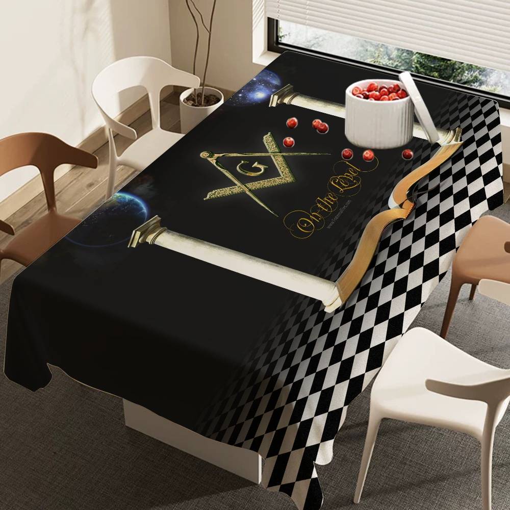 Obrus z logo loży masonicznej, – Home Textiles Today Logo recenzja i cena
