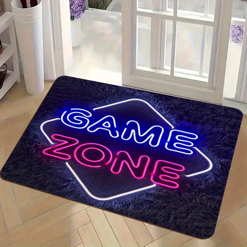 Dywanik z motywem neonowych gi – Home Textiles Rug recenzja i cena