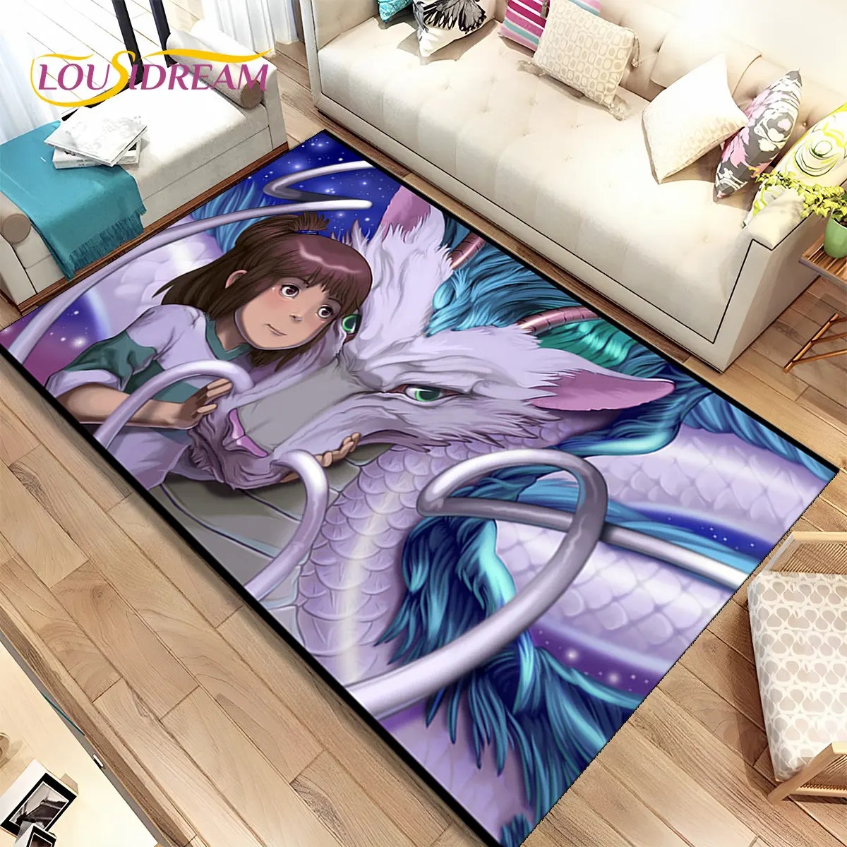 Dywan z motywem anime Spirited – Home Textiles Rug recenzja i cena