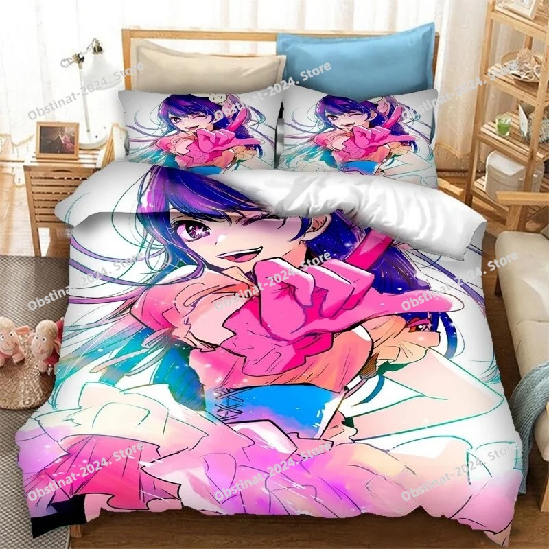 Anime OSHI NO KO Zestaw Poście – Home Textiles Bedding recenzja i cena