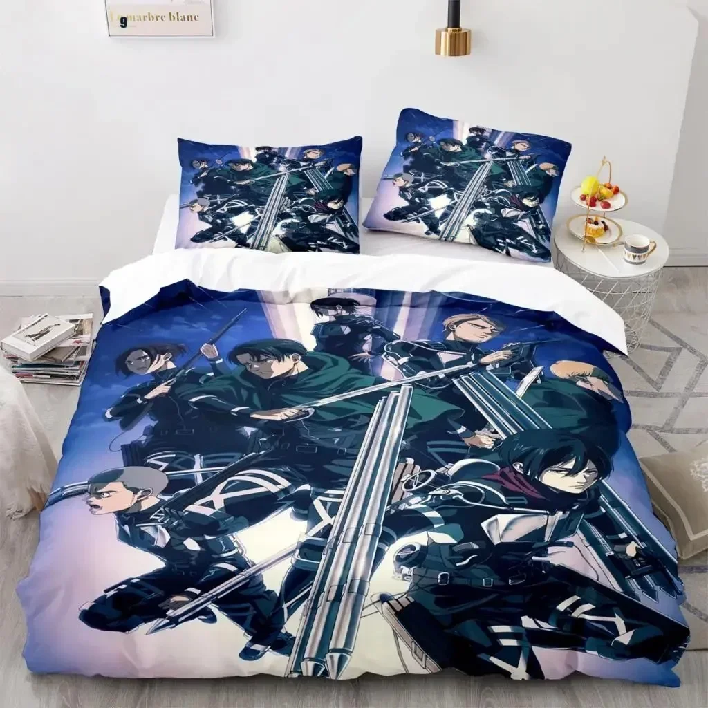 Anime Atak Tytanów Tekstylia D – Home Textiles Bedding recenzja i cena