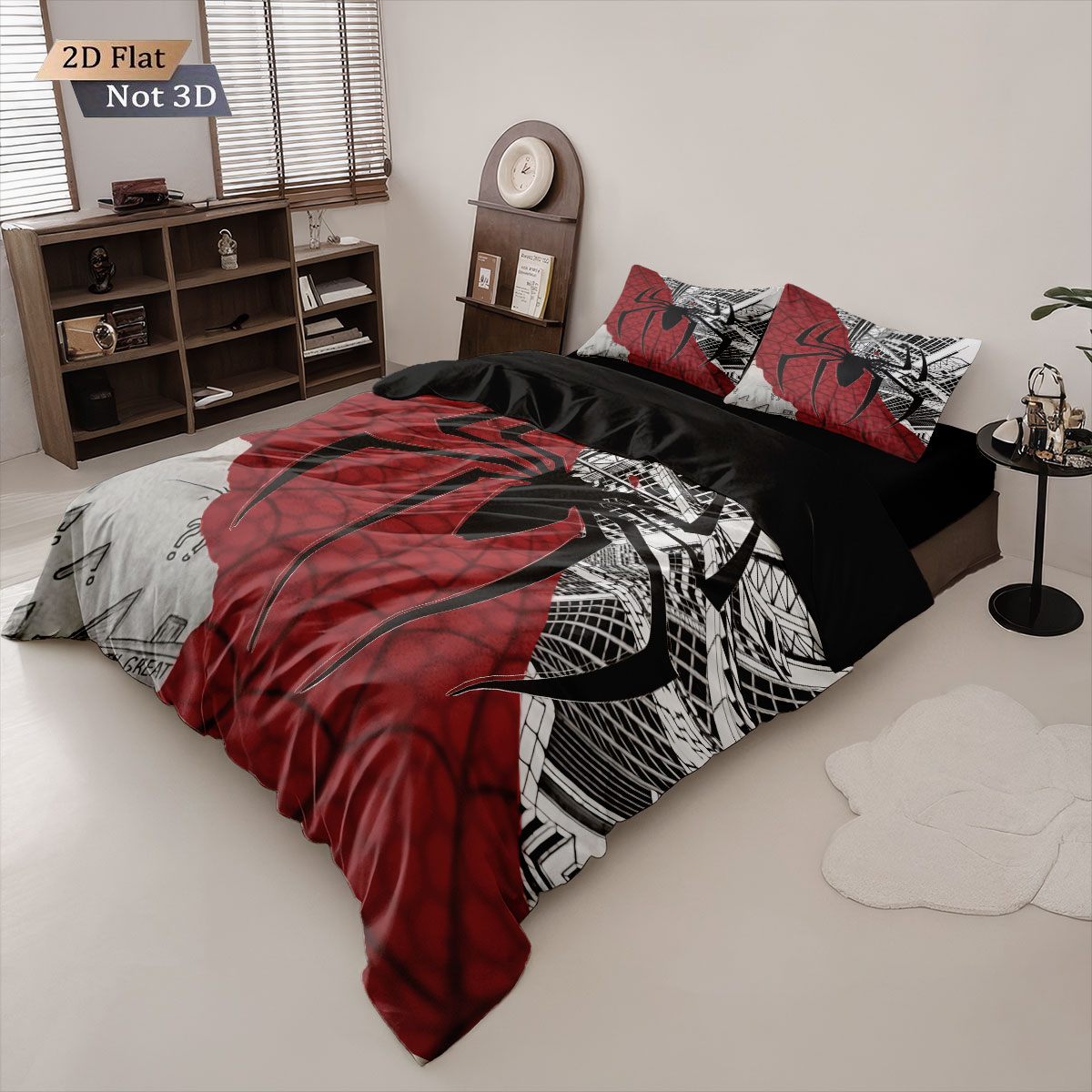 3-częściowy czarny komplet poś – Home Textiles Bedding recenzja i cena