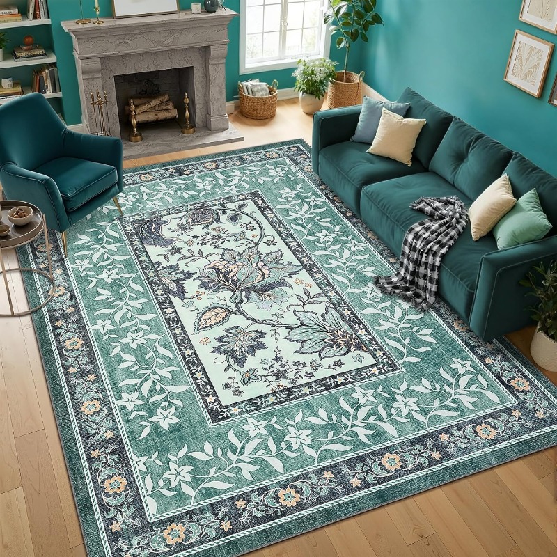 Dywan z retro motywem roślinny – Home Lines Textiles recenzja i cena