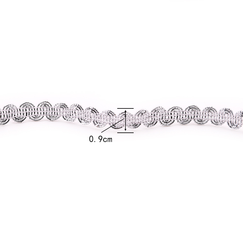 2 jardy 0,9 cm złoto-srebrna f – Home Lines Textiles recenzja i cena