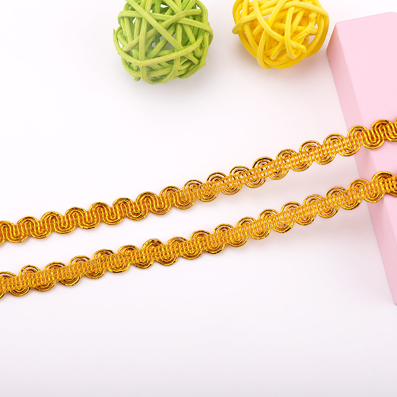 2 jardy 0,9 cm złoto-srebrna f – Home Lines Textiles recenzja i cena